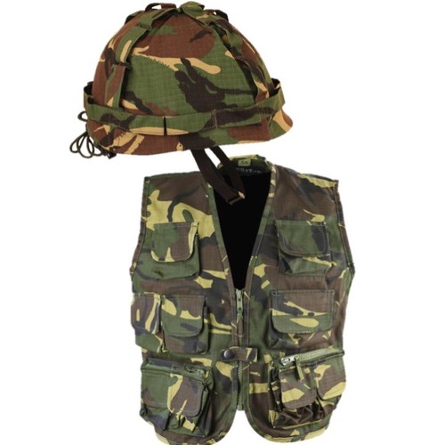 Boys army soldier costume - boys,