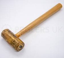 Raw Hide Mallet Natural 1-1/4" (32MM)) Rawhide Leather