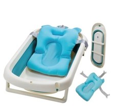 Schwänlein Baby Bath with Bath Stand, 81 x 40 x 24 cm, Ergonomic Baby Bath.