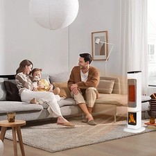 Electric Heater 2000W PTC Space Room Heater 3 Modes, Energy Efficient Fan Heater