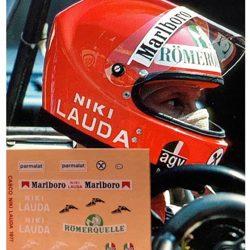 Decals scale helmet casco - 1.12,