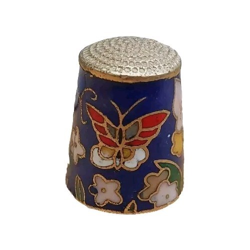 Vintage cloisonne enamel gold - cloisonne,