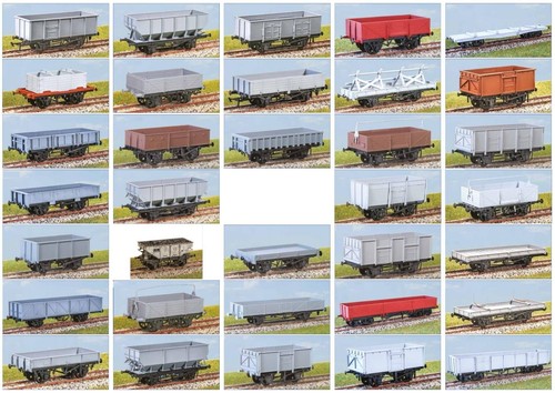 Gauge open wagons - wagons, plastic