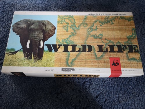 Wild life board game vintage - game,