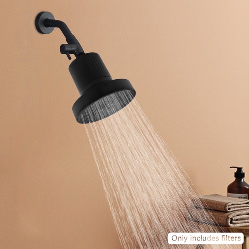 Abs filtered shower head 5in - shower,