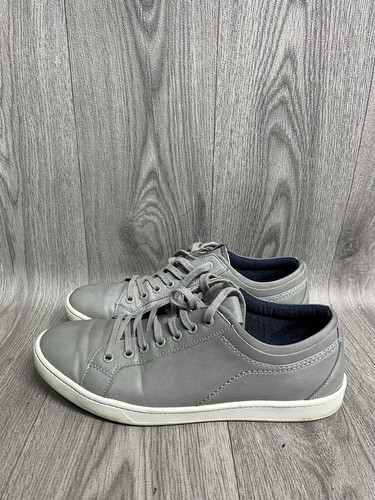 Mens aldo grey leather shoes - mens,