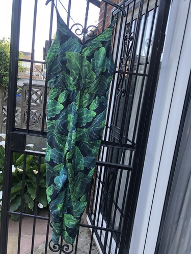 Topshop viscose leaf printed - topshop, leaf-printed