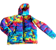 Rare 1/100 Benjart Multicolour Camo Coat UK S