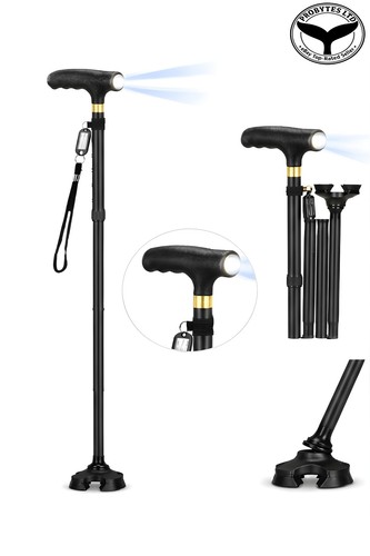 Led foldaway walking - foldaway,