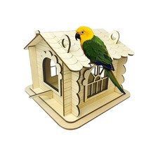 Wooden Bird House Hanging