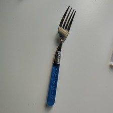 IKEA Bubblor Fork Blue Bubble