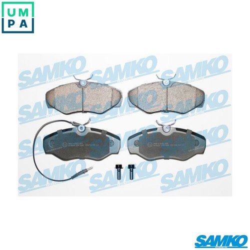 Brake pad set disc - set,