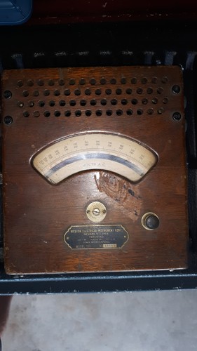 Vintage weston electrical 120v - weston,
