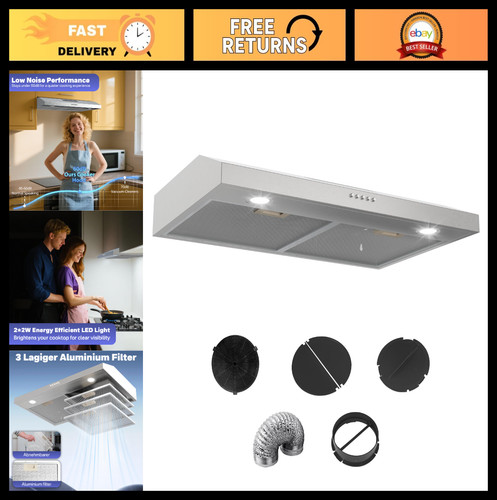 Inch under cabinet range - under,