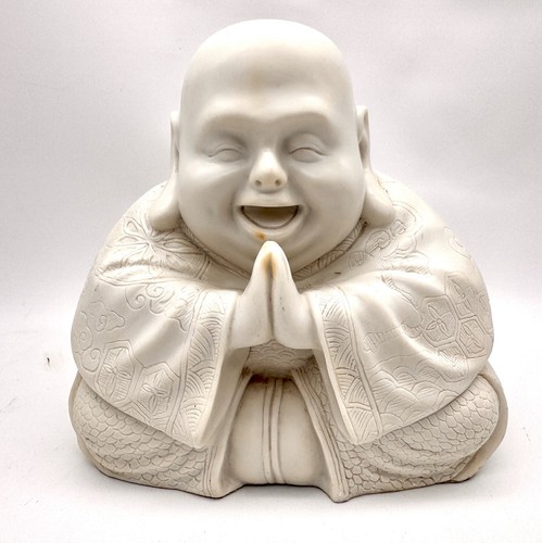 Laughing buddha statue praying - statue,
