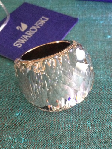 Genuine swarovski rose - rose, gold