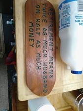 Handmade Wooden Sign Farmhouse Rustic Style