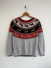 Boden Dog Jumper Size XS Grey