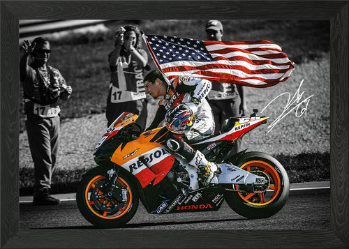Nicky hayden motogp framed - motogp,