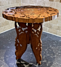 Vintage Wooden Indian Table