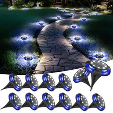 4~12PCS Solar Ground Lights