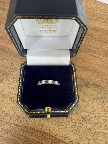 Platinum sapphire diamond - platinum,