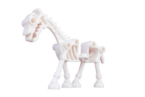 Lego 10x white - lego, horse