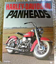 Harley Davidson Panheads Motorcycle Book Electra Glide Greg Field 1995
