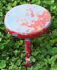 Antique Painted 10" High x 10"