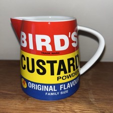 Small Retro Birds Custard Advertising Measuring Jug 8cm 