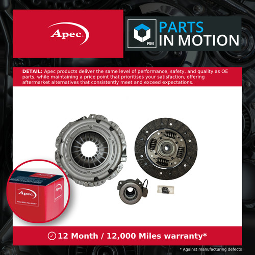 Clutch kit fits vauxhall - fits,