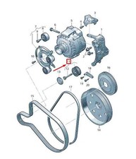 AUDI Q7 4M Generator Idler