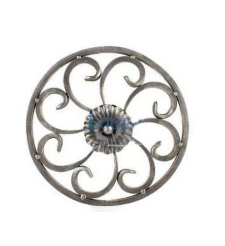 Wrought iron ornament - iron,