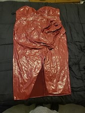 PVC Dress UK Size 26 Plus Size