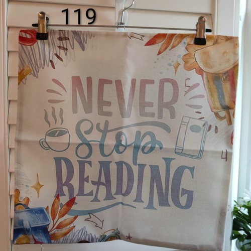 Childrens never stop reading - never,