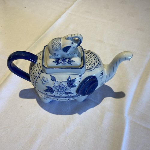 Shafford elephant teapot with - elephant,