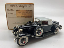 MINIMARQUE 1 OFF PROTOTYPE BLACK / SILVER CORD L29 CABRIOLET CLOSED USA NO 23B
