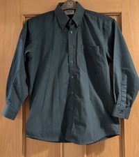 Scouts Official Long sleeve dark green shirt Unisex Size XS. David Luke. 