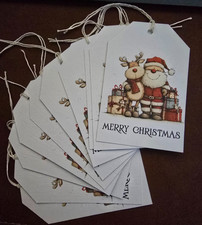 Christmas Gift Tags. Santa