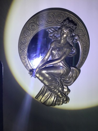 Brass art nouveau - nouveau, mirror