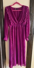 Zara Magenta Crossover Front