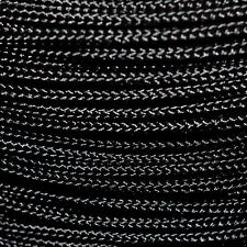 Polypropylene Rope Braided Cord Woven Twine Boating Camping Survival - Black