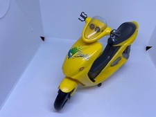 BARBIE MOTO SCOOTER YELLOW-
