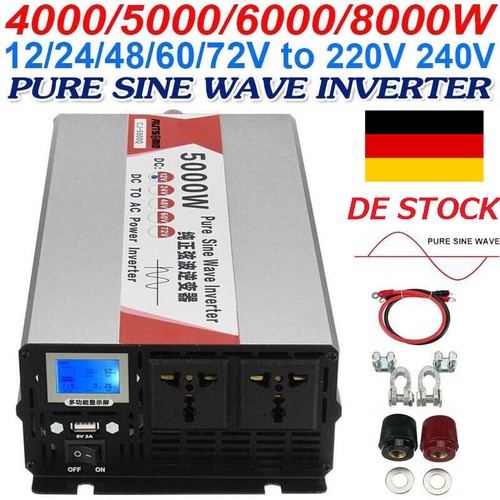 5000w 8000w max 12v - 8000w, 24v