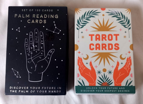 Tarot palm reading cards 2 - &,