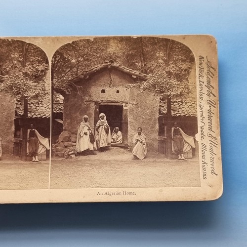 Algeria stereoview c1895 - stereoview, real