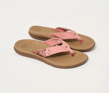Reef Womens Flip Flops Santa