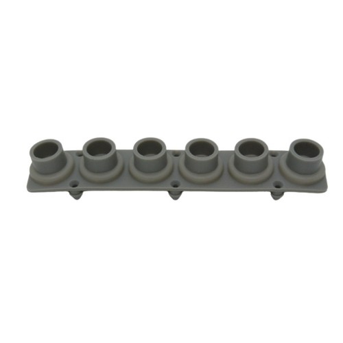 Polysix strip note rubber - 6-note,