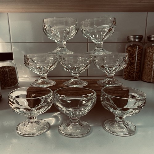 Vintage set federal glass - vintage, 8