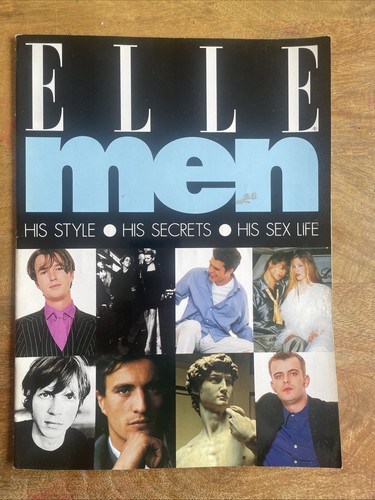 Elle men magazine 1990 - elle,